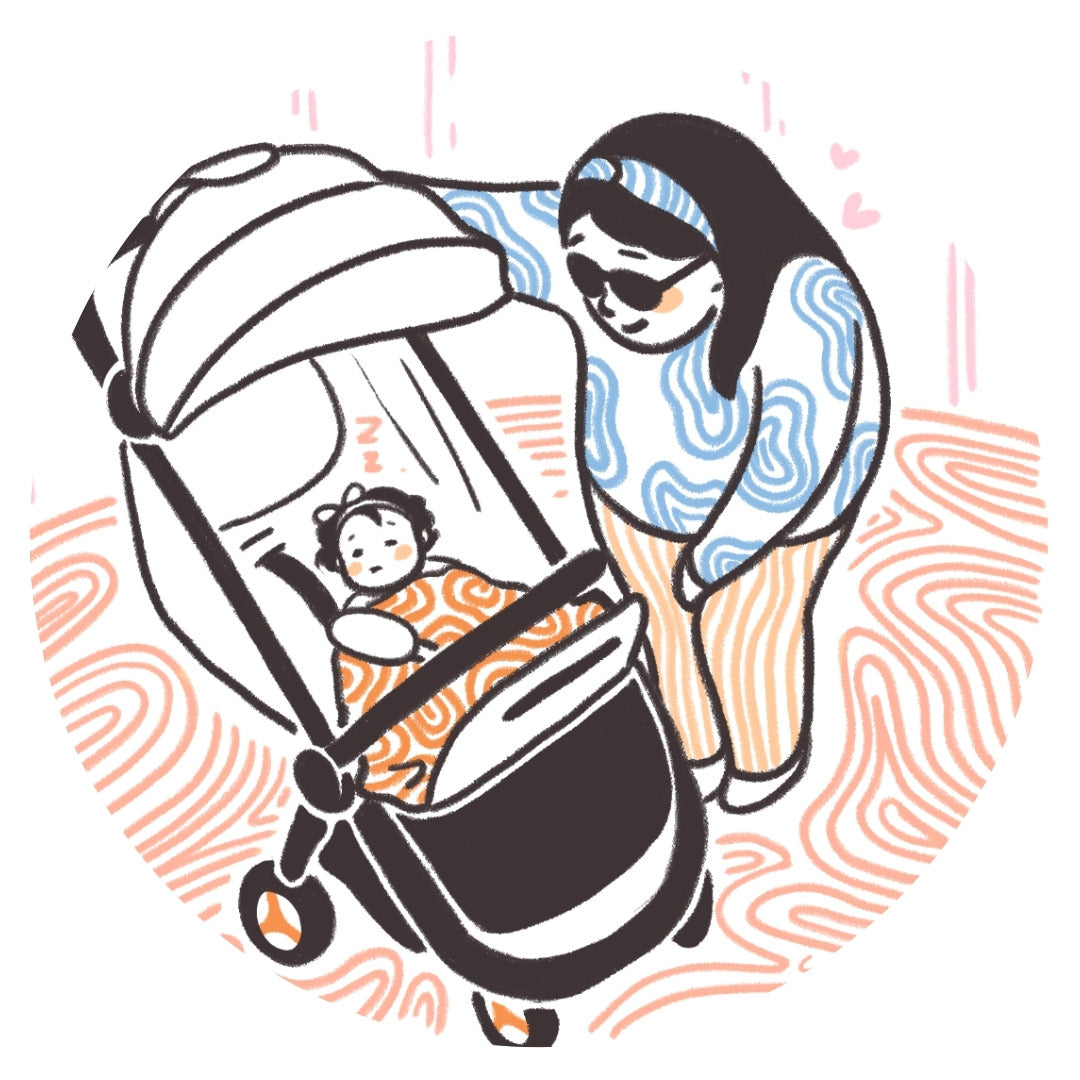 When Can Your Baby Sit Upright in a Stroller?
