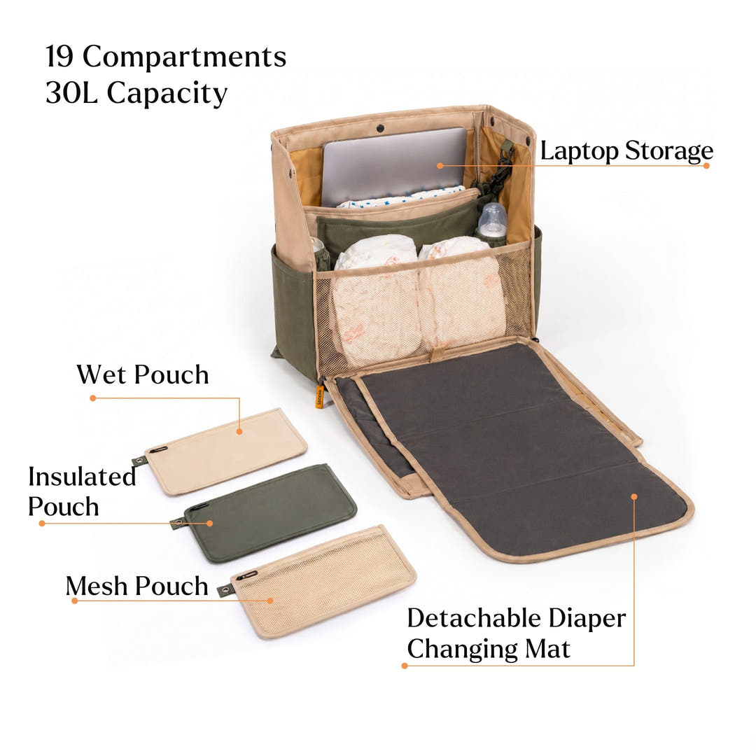 Loopie Robin Diaper Bag