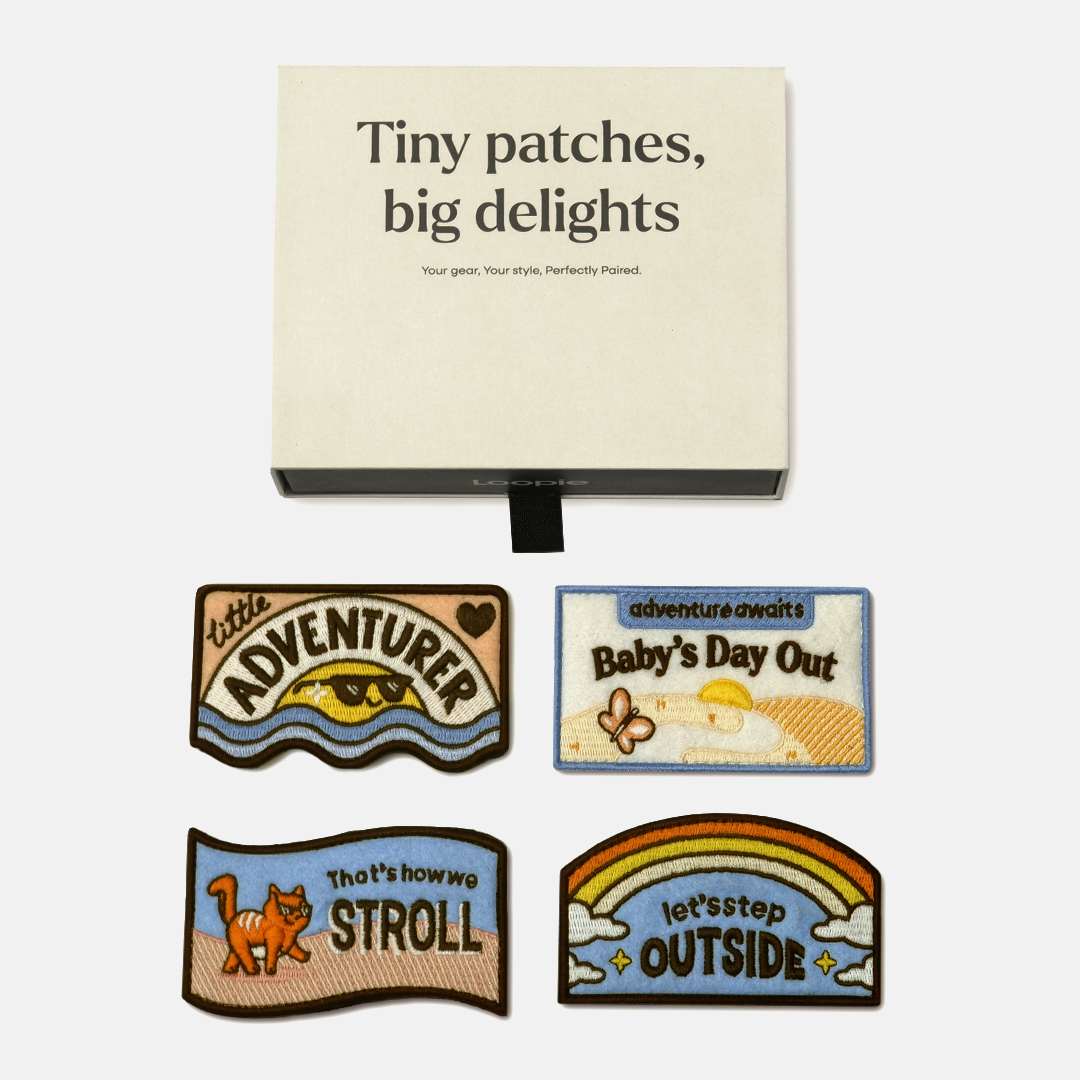 Loopie Badge-a-roo Velcro Patches