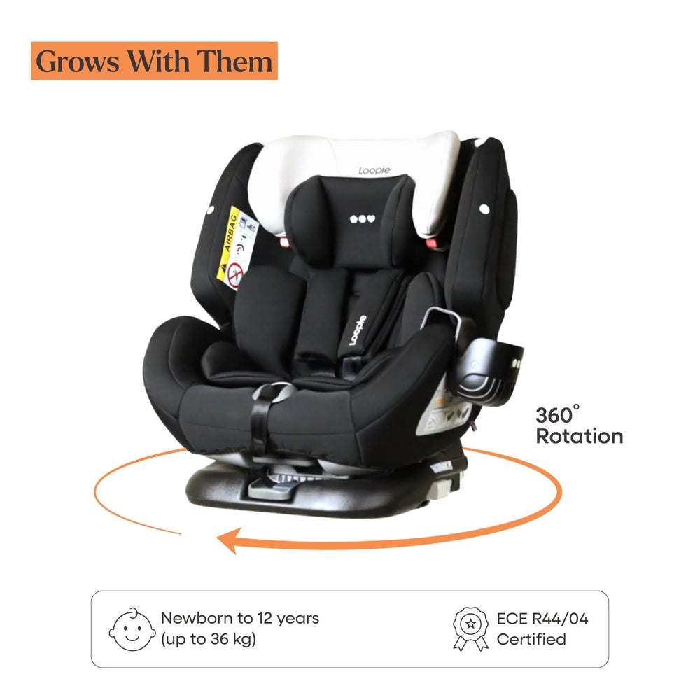 Loopie Lap | Baby Car Seat