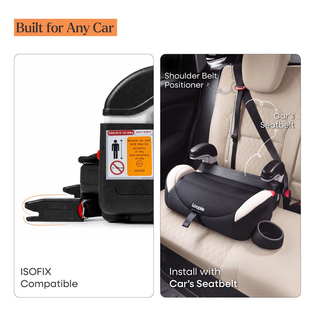 Loopie Lift | Booster Car Seat