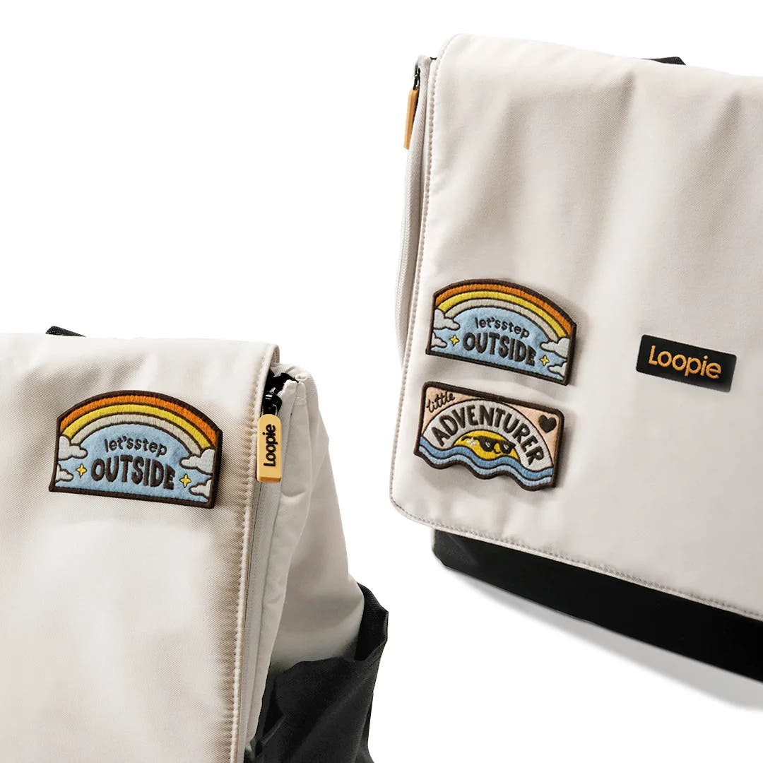 Loopie Badge-a-roo Velcro Patches
