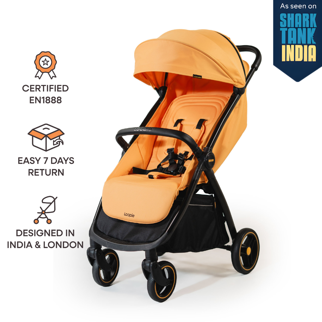 Loopie Hop | Premium Baby Stroller | 0-4 Years | Travel-Friendly