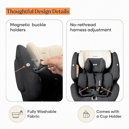 Loopie Lap | Baby Car Seat