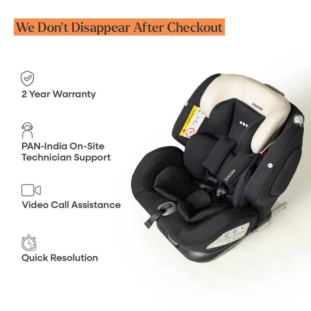 Loopie Lap | Baby Car Seat