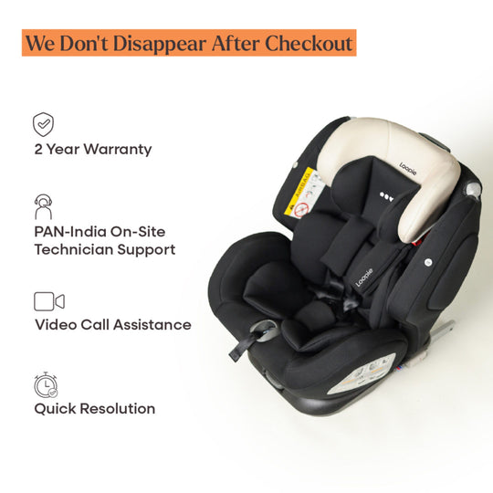 Loopie Lap | Baby Car Seat