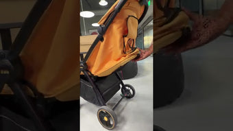 How To Recline Stroller Backrest Properly | Upright to Flat Position #modernparenting #babygear