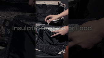 All New Loopie Robin | Diaper Bag with 19 Compartments | Full Front Access & more #diaperbag