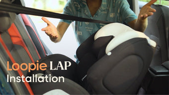 Loopie Lap Car Seat - Quick Installation Guide | ISOFIX & NON-ISOFIX Installation | 0-36 kgs