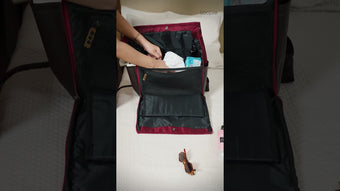 Meet the New Loopie Robin Maroon Diaper Bag | 30L Space |19 Compartments | #diaperbag #babygear