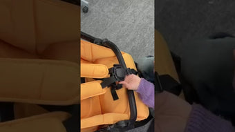 How To Fasten Stroller 5 Point Harness | Easy Safety Setup #babygear #stroller