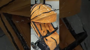 How to Attach Rain Cover on Stroller | Easy Step-by-Step Guide #strollercare #babygear